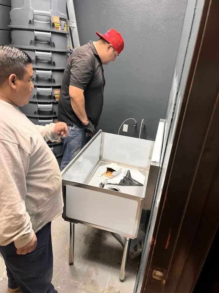 Commercial plumbing and sink installation in Windmill Farm